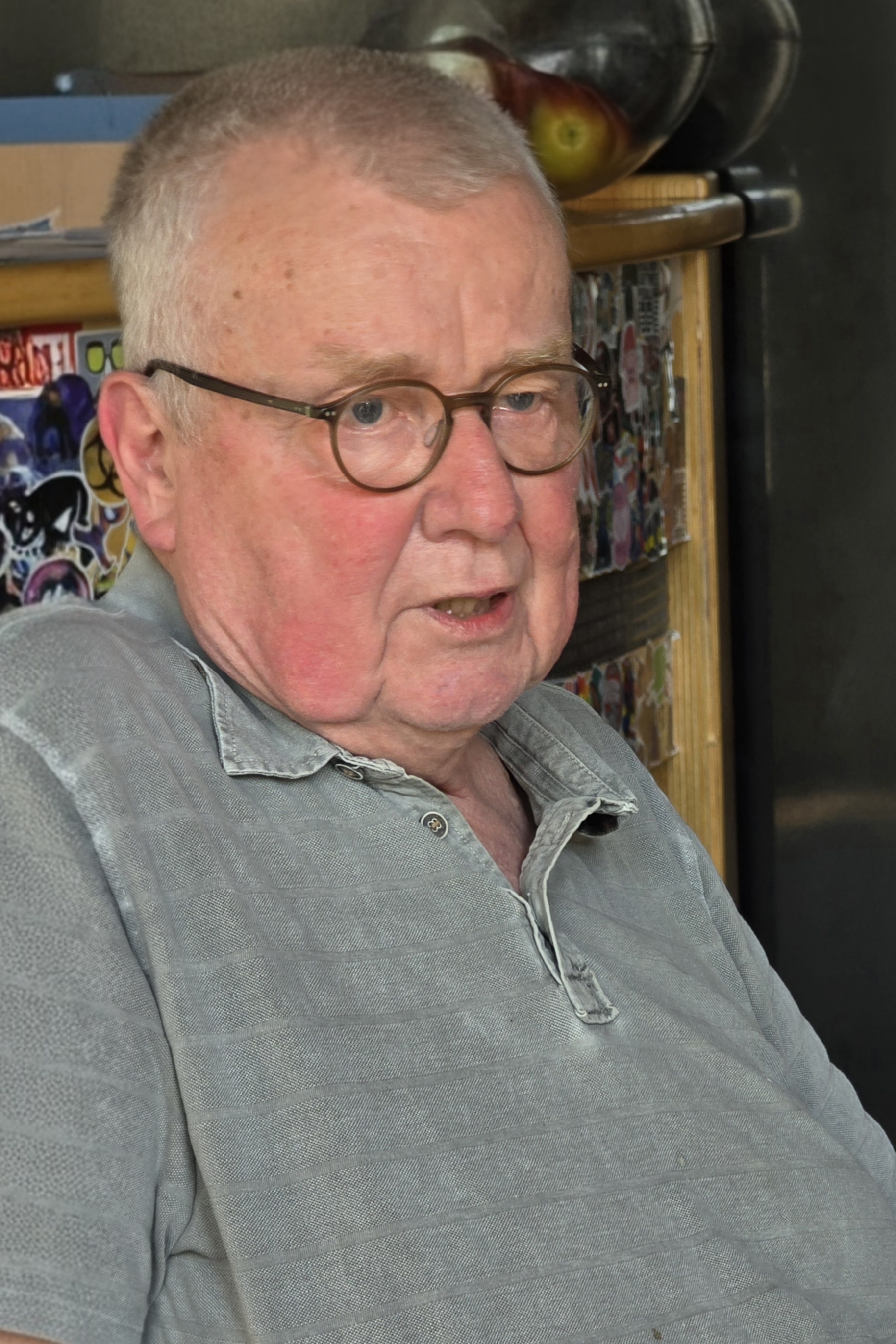 Ruprecht Polenz im Kinder- und Jugendzentrum Black Bull.